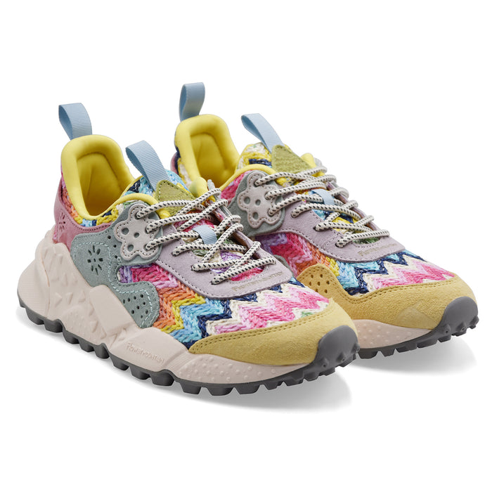 Sneakers Flower Mountain Kotetsu Donna Multicolor Intrecciato