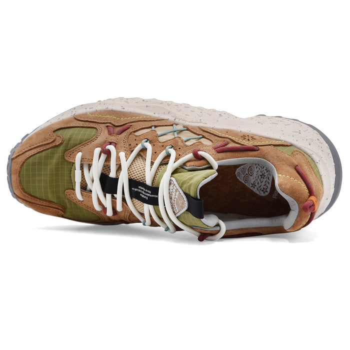 Flower Mountain Men's Yamabushi Suede Nylon Biscuit Sneakers