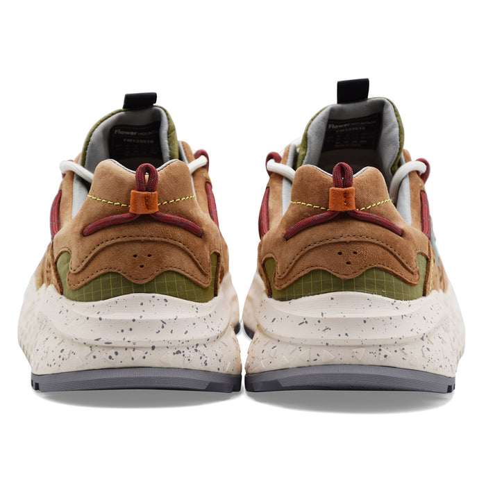 Flower Mountain Men's Yamabushi Suede Nylon Biscuit Sneakers