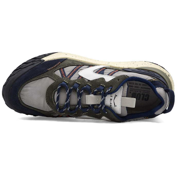 Sneakers Voile Blanche Club Act 2 M Uomo In Blu Grigio Bianco