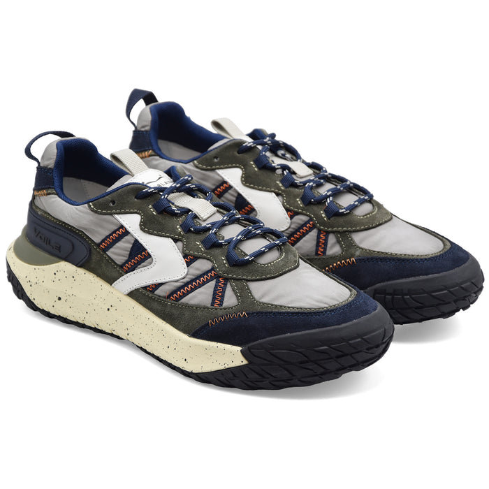 Sneakers Voile Blanche Club Act 2 M Uomo In Blu Grigio Bianco