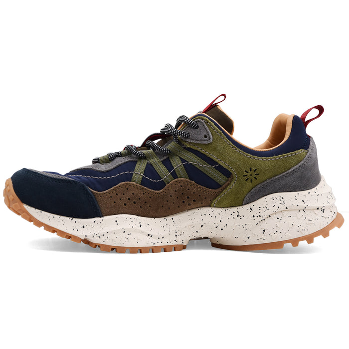 Flower Mountain Sneakers Uomo Camoscio E Tessuto Blu SANCHIA UNI
