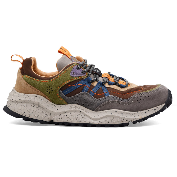 Sneakers Flower Mountain Uomo SANCHIA UNI Camoscio Grigio Verde