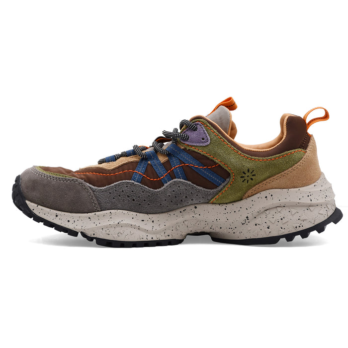 Sneakers Flower Mountain Uomo SANCHIA UNI Camoscio Grigio Verde