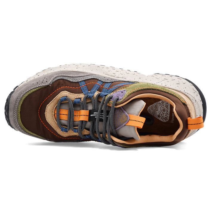 Sneakers Flower Mountain Uomo SANCHIA UNI Camoscio Grigio Verde
