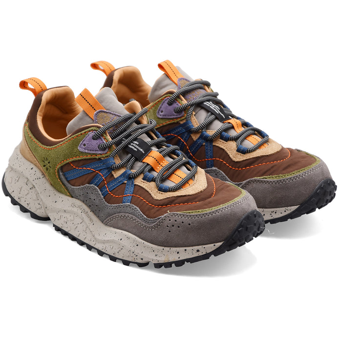 Sneakers Flower Mountain Uomo SANCHIA UNI Camoscio Grigio Verde