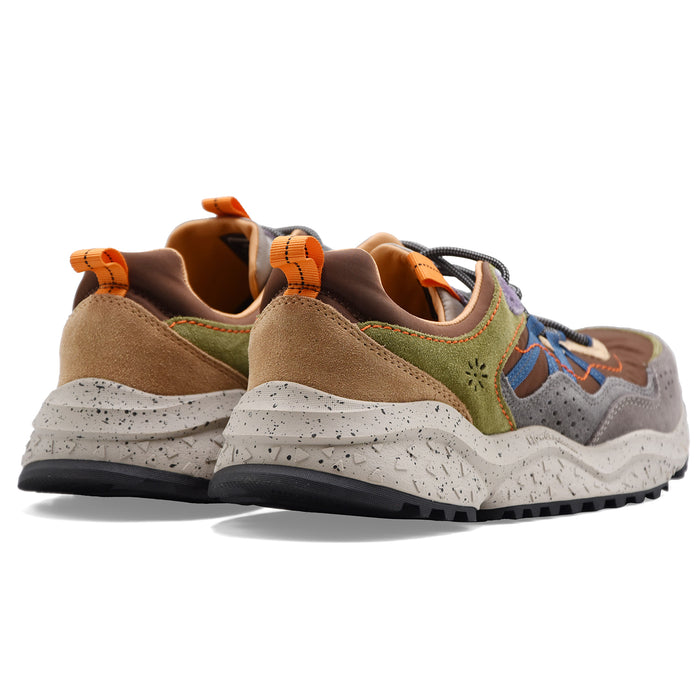 Sneakers Flower Mountain Uomo SANCHIA UNI Camoscio Grigio Verde
