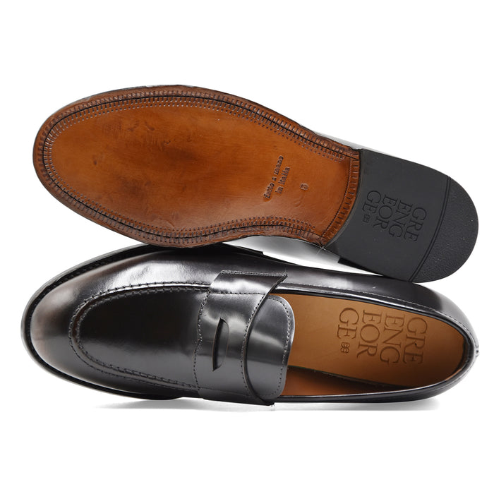 Green George Mocassini Marrone Da Uomo 2066 Realizzati A Mano