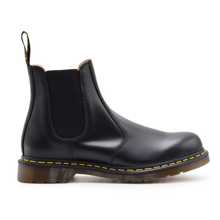 Beatles Dr. Martens Uomo 2976 YS Nero Iconiche Cuciture Gialle