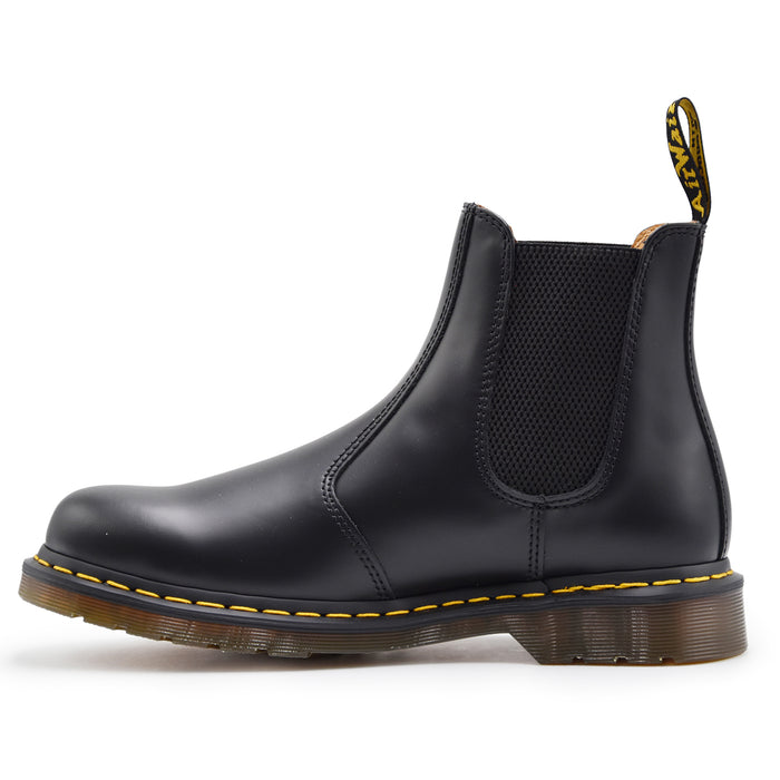 Beatles Dr. Martens Uomo 2976 YS Nero Iconiche Cuciture Gialle