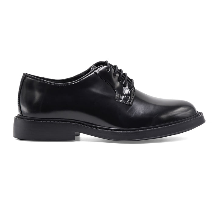 Riccardo P. 23089 Women's Black Leather Lace-Up Shoes Elegant and Stylish