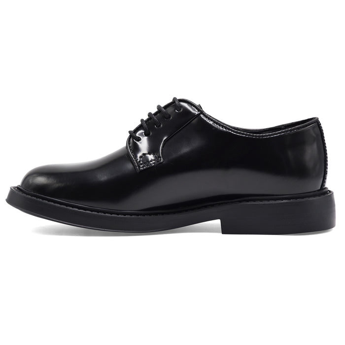 Riccardo P. 23089 Women's Black Leather Lace-Up Shoes Elegant and Stylish