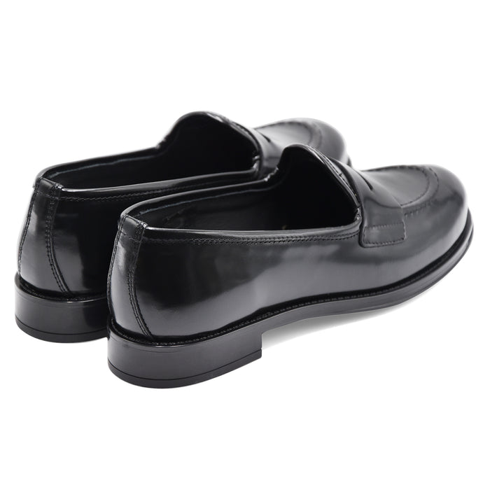 Mocassini Riccardo P. Donna 23103 Pelle Nero Prodotta In Italia