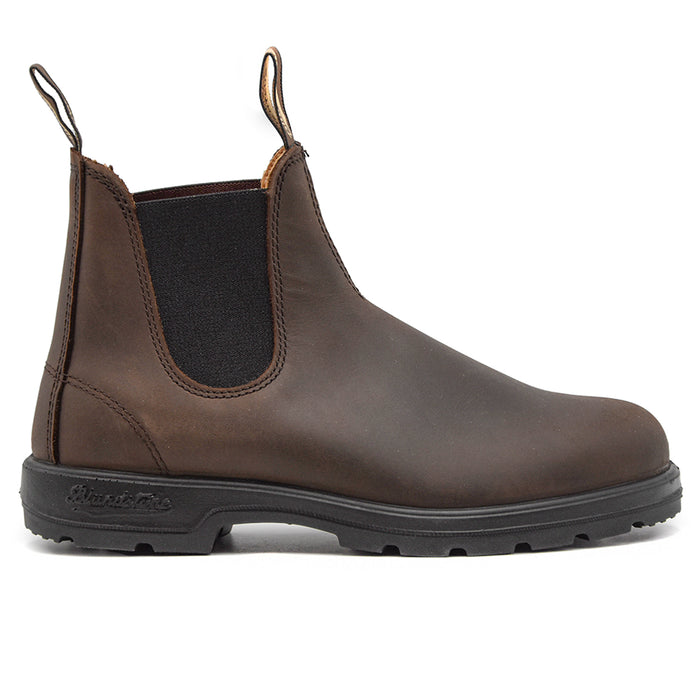 Stivaletti Da Lavoro Uomo Stivali Da Lavoro Uomo In Pelle Marrone - Foto 7