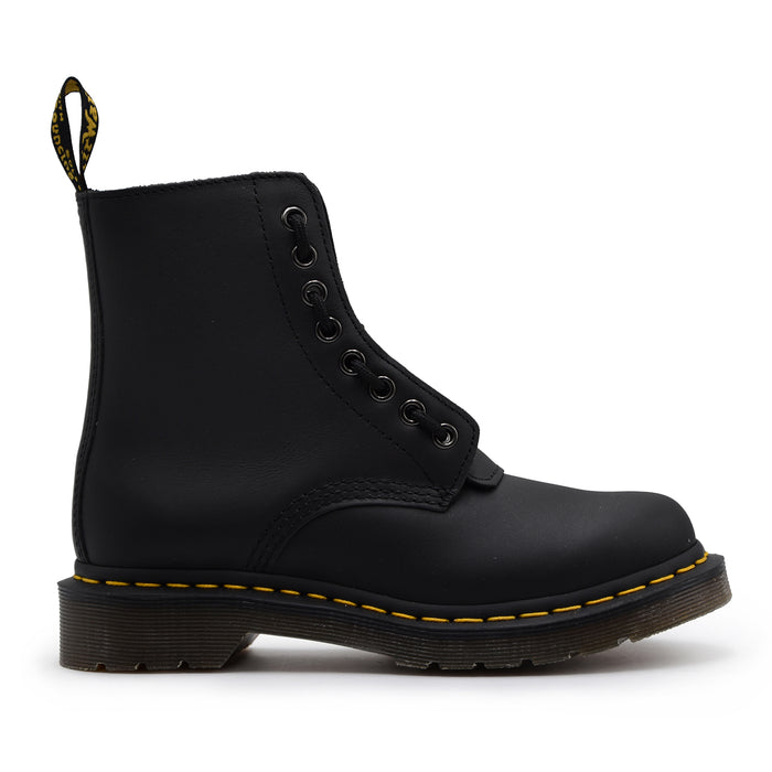 Dr. Martens Anfibio Nero Donna 1460 PASCAL FRNT ZIP Doppia Zip