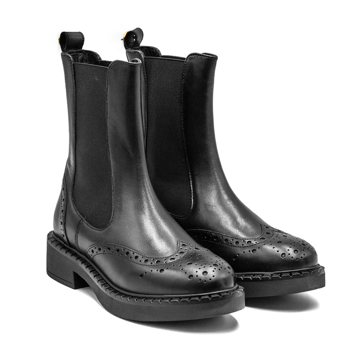 Stivaletto da donna con suola track Stivaletto da donna con suola track