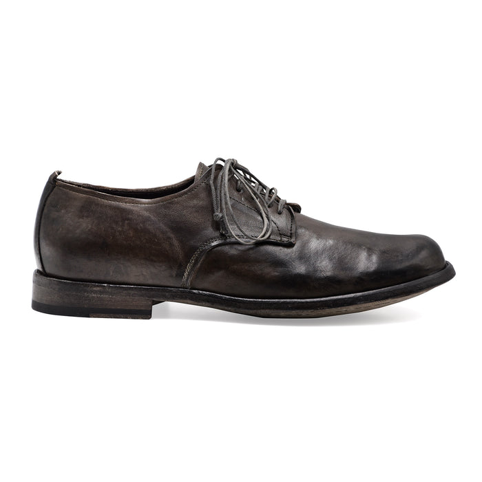 Allacciate Shoto Uomo 2490 In Vera Pelle Piombo Made In Italy