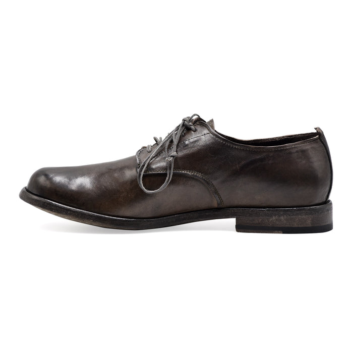 Allacciate Shoto Uomo 2490 In Vera Pelle Piombo Made In Italy