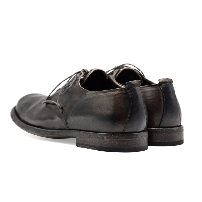 Allacciate Shoto Uomo 2490 In Vera Pelle Piombo Made In Italy