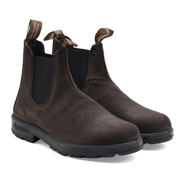 Beatles Blundstone Uomo 2610 Pelle Scamosciata Cerata Marrone