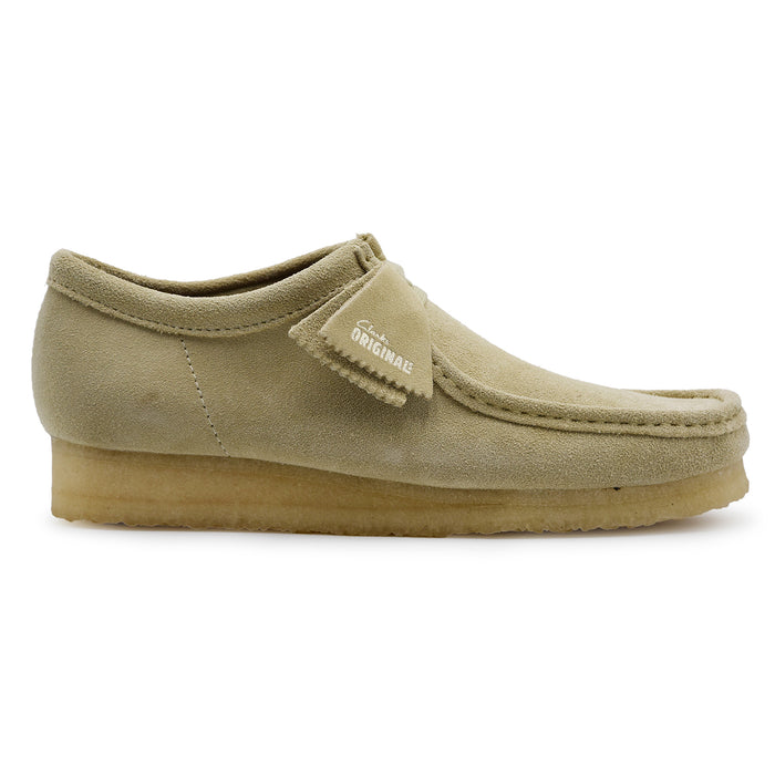 Clarks Originals Allacciata Uomo Beige Wallabee Modello Iconico