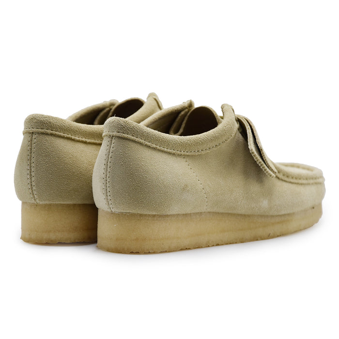 Clarks Originals Allacciata Uomo Beige Wallabee Modello Iconico