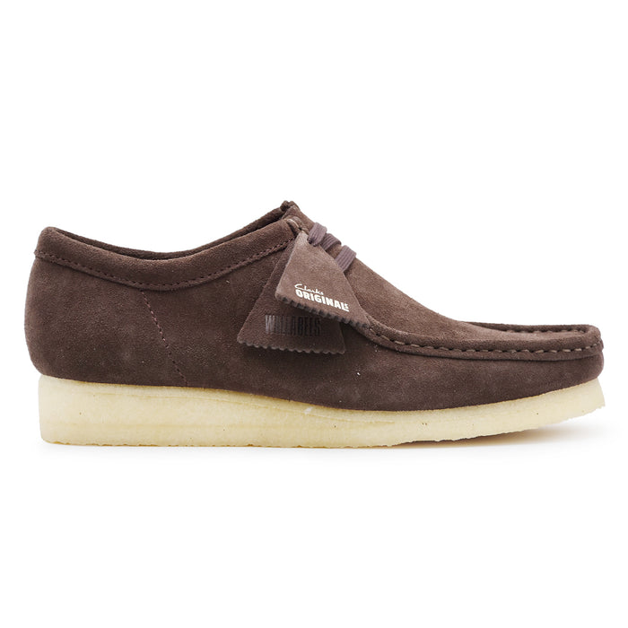 Allacciata Clarks Originals Uomo Wallabee Camoscio Testa Di Moro