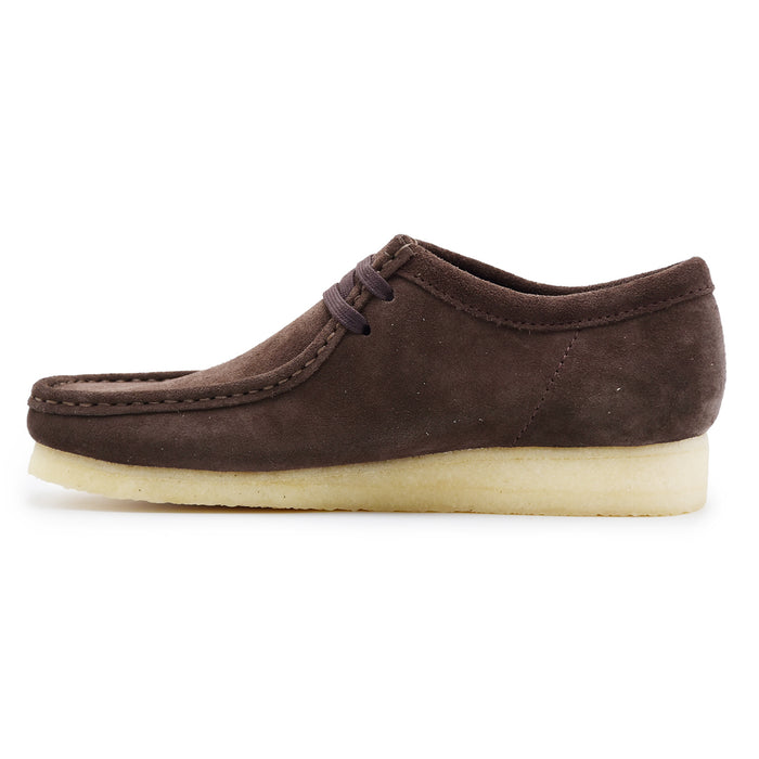 Allacciata Clarks Originals Uomo Wallabee Camoscio Testa Di Moro