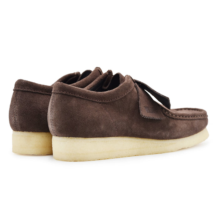Allacciata Clarks Originals Uomo Wallabee Camoscio Testa Di Moro