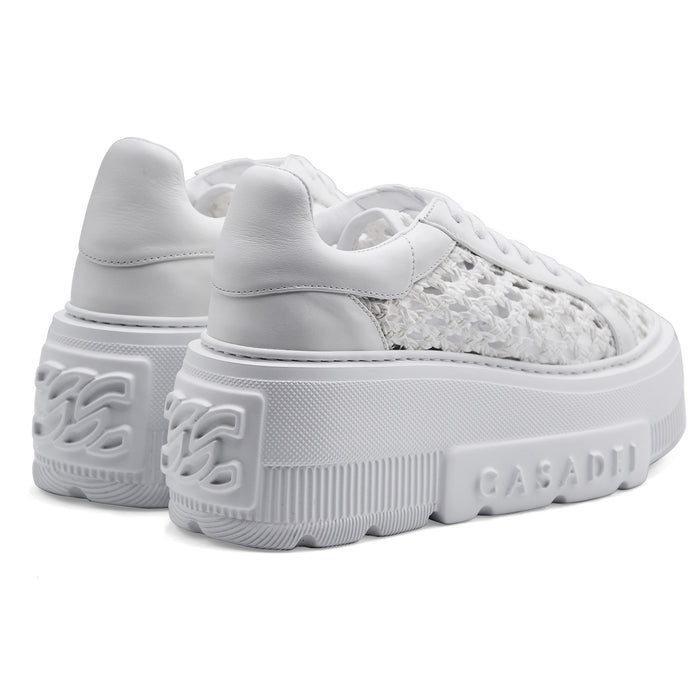 Sneakers Donna Casadei Nexus Versilia Bianco Design Distintivo