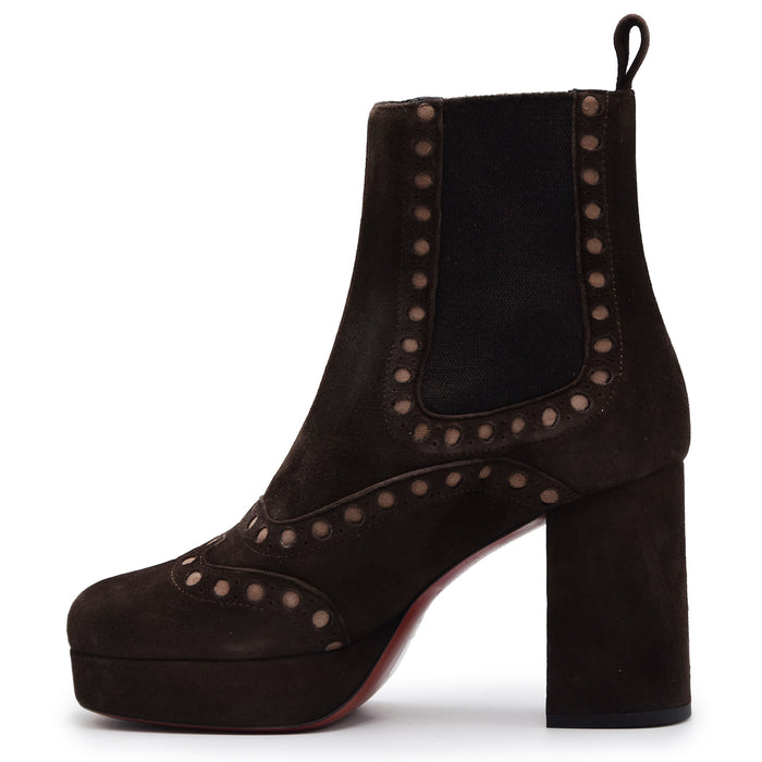 Roberto Festa Stivaletti Donna Clairine Pelle Testa Di Moro