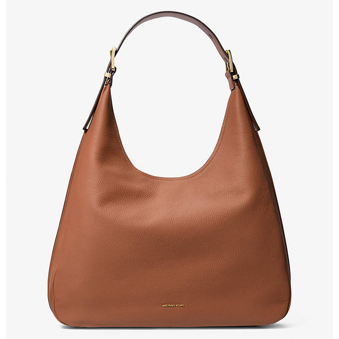 Michael Kors Borsa Donna Nolita Pelle Cammello Dettagli In Oro