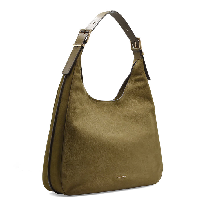 Borsa Michael Kors Nolita Grande Donna Verde Loden In Nubuck