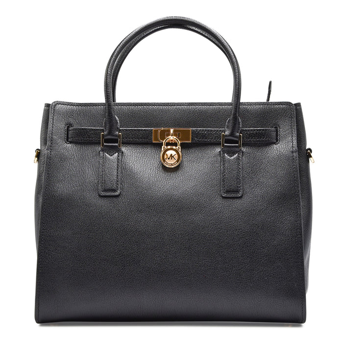 Borsa Donna Michael Kors Hamilton Moderne Nero Look Raffinato