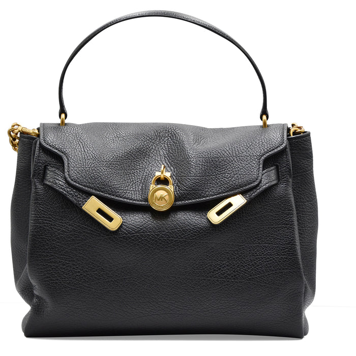 Borsa Michael Kors Hamilton Grande Silhouette Morbida Nero