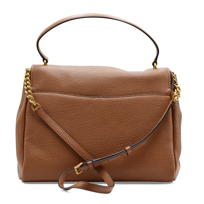 Borsa Michael Kors Hamilton Donna Cuoio In Pelle Dettagli Oro