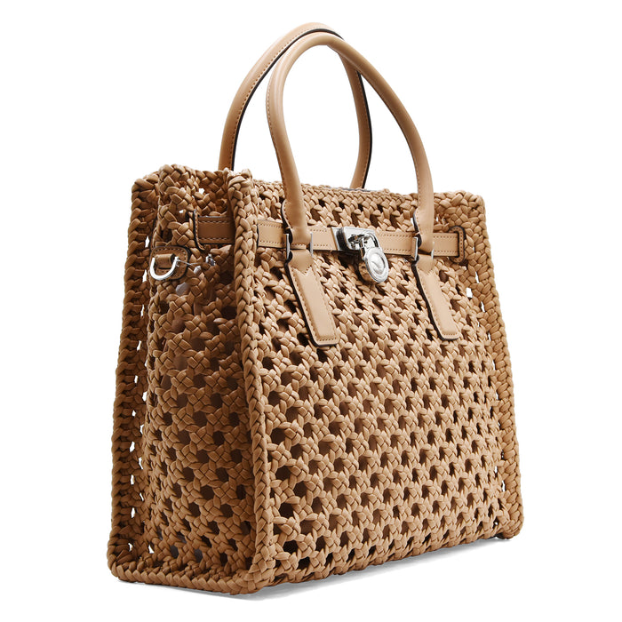 Borsa Donna Michael Kors Hamilton Moderne Grande Intrecciata