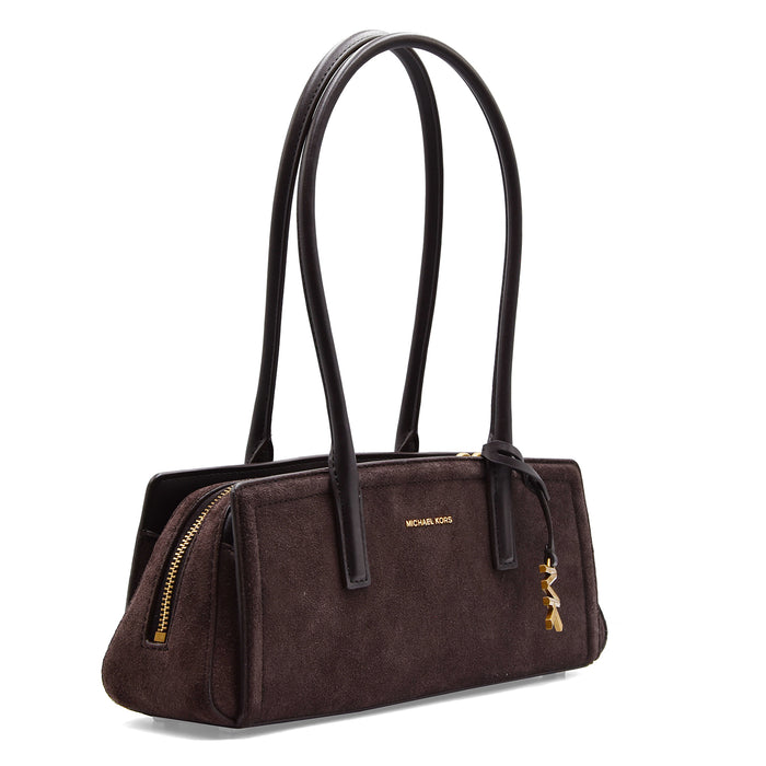 Borsa Michael Kors Laila Donna Testa Di Moro Con Logo Dorato