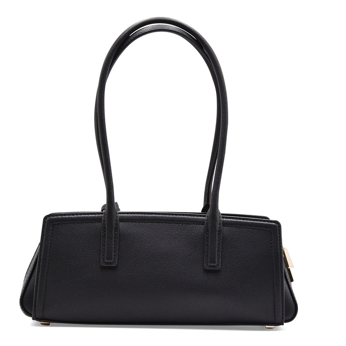 Borsa Michael Kors Laila Piccola Donna Pelle Nera Dettagli Oro