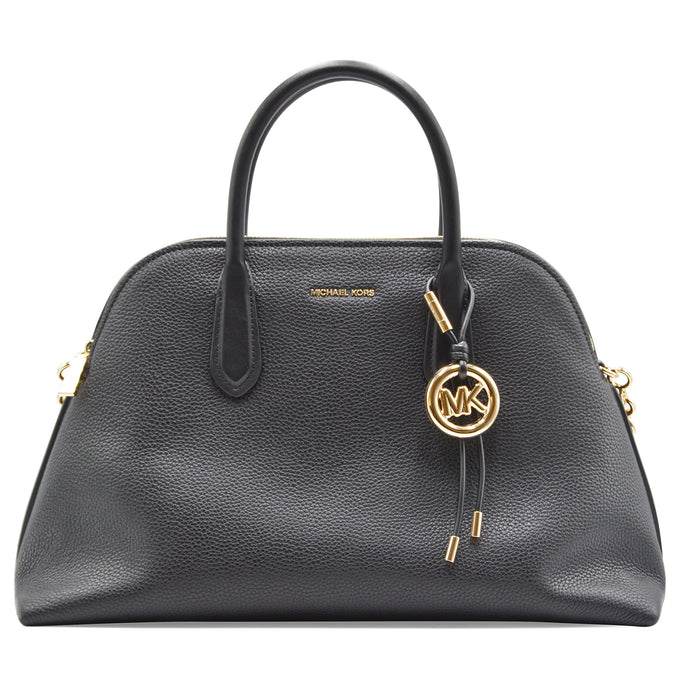Borsa Michael Kors Freddie Donna Nero Morbida Pelle Martellata