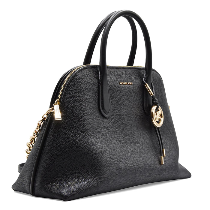 Borsa Michael Kors Freddie Donna Nero Morbida Pelle Martellata
