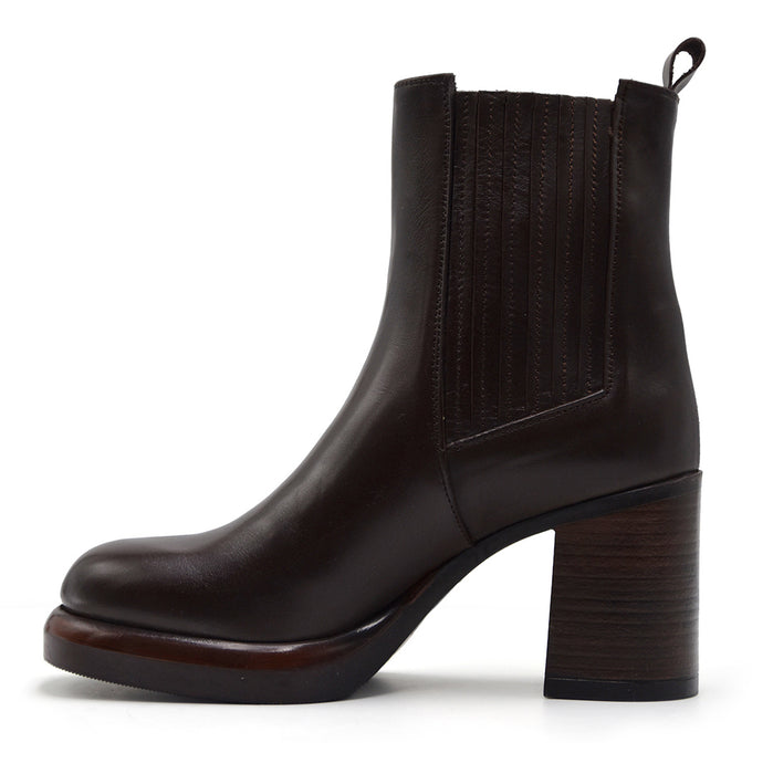 Stivaletti Donna Riccardo P. Marrone Tacco E Plateau Sporgente