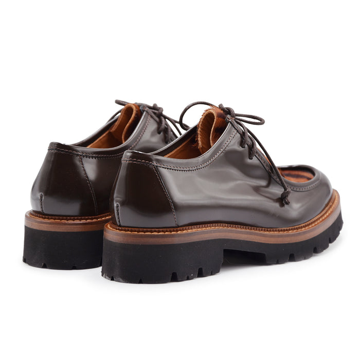 Allacciata Donna Mat:20 Norvegese Donna Caffè Inserto Animalier