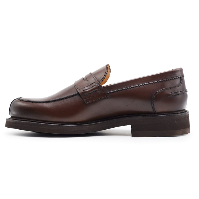 Mocassini Berwick 1707 Uomo In Pelle Marrone Nomera Dark Brown