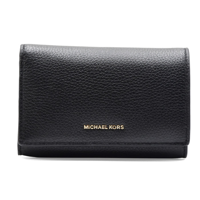 Portafoglio Michael Kors Donna LG COIN WALLET Vera Pelle Nera