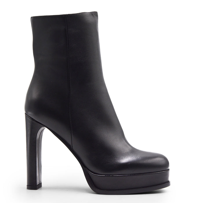 Stivaletti Chantal 1962 Donna Morbida Pelle Nera In Nappa 3301