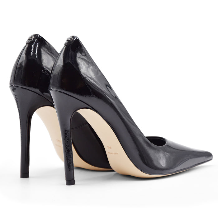 Décolleté Donna Michael Kors Elyse Nero In Pelle Verniciata
