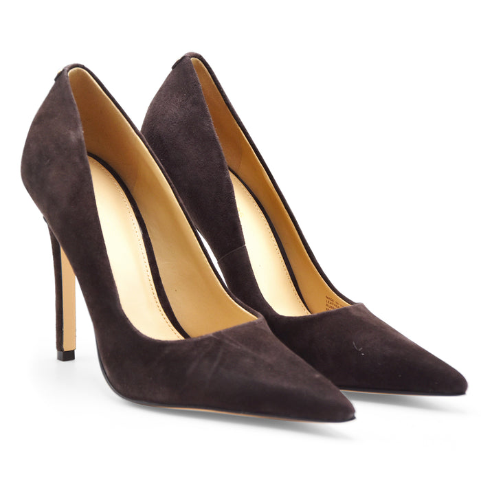 Décolleté Michael Kors Elyse Donna Camoscio Marrone Cioccolato