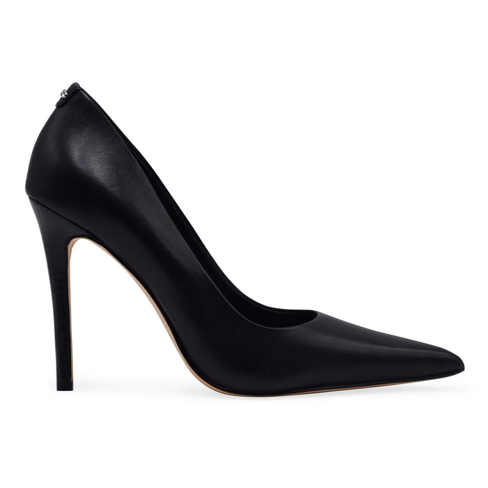 Décolleté Michael Kors Donna Pelle Nero Elyse High Pump Elegante