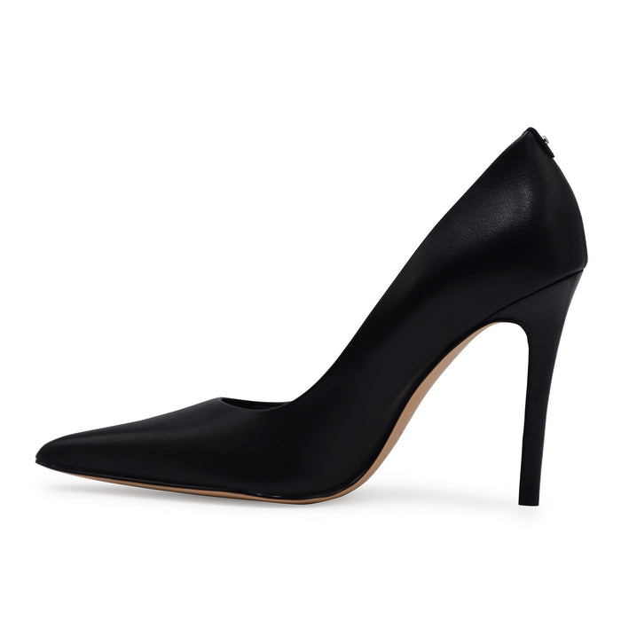 Décolleté Michael Kors Donna Pelle Nero Elyse High Pump Elegante